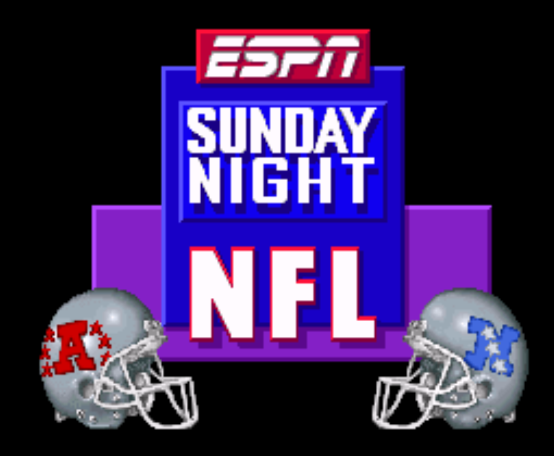 ESPN Sunday Night NFL Title Screen